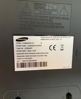 SAMSUNG televízor LCD 26 palcov - 8