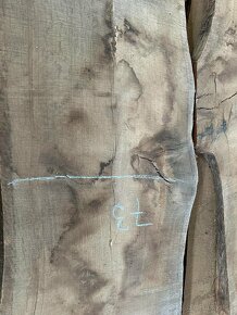Vysušené dubové fošne,  8 cm hrubé - 8
