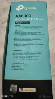 Tp-link AX6000 nextGen router Wifi6 - 8