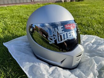Biltwell Lane Splitter Flat Silver - M - 8
