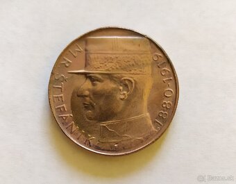 10 Kčs 1993 Štefaník,Chyboražba, POOTOČENY RUB. - 8