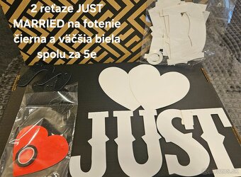 Zvyšné veci zo svadby na predaj - 8