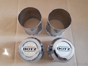 Predám 4x úplne nové chrómove krytky nábojov na SUV ,  OFFRO - 8