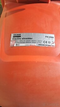 Stiepacka / drvic konarov Dolmar FH - 2500 - 8