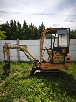 Komatsu PC12R váha 1500kg - 8