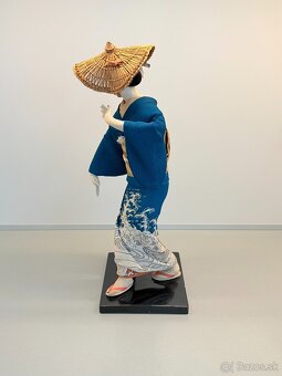 Japonská bábika Sado Okesa - 8
