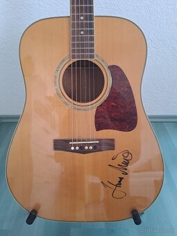 - NOVÁ CENA - Gitara Ibanez AW 200 - s podpisom Honza Nedved - 8