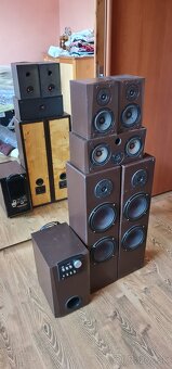 Reproduktory plus aktívny subwoofer. Set. - 8