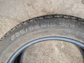 225/55 r18 letné 4 ks NOKIAN dezén 6,8-6,3 mm - 8
