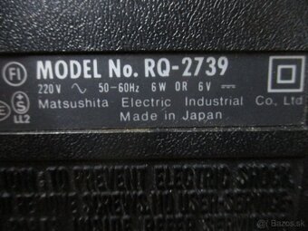PANASONIC  RQ-2739 - 8