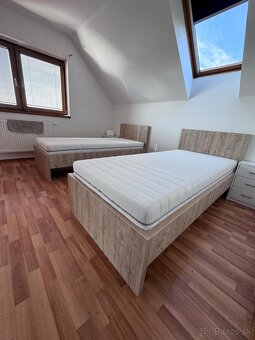 Predám kvalitnú pevnú posteľ 90x200cm - úplne NOVA - 8