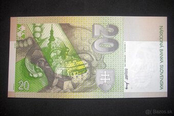 predam 20 sk korun Slovenskych 1993 1997 1999 2000 2001 2004 - 8