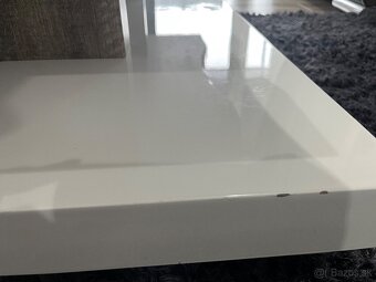 Konferenčný stolik biely - 8