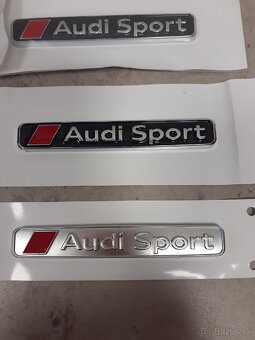 Znak Audi S line V6T Supercharged - 8