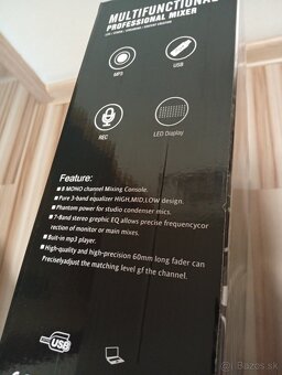 Nový mix s USB a bluetooth, 256 efekov - 8