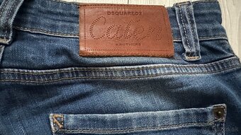 Pánske štýlové džínsy DSQARED2 -veľkosť 48 - 32/32 - 8