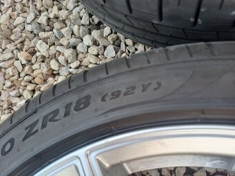 Orig. hliníkové disky Mercedes R18, 5x112 - 8
