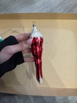 Retro vianočné ozdoby cencúle - 8