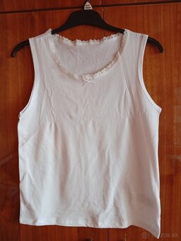 Ružové šaty dievča+ biele tielka 5 - 8