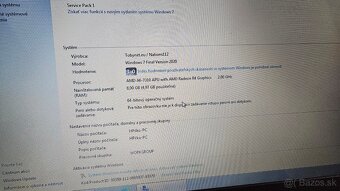 Starší HP notebook s SSD diskom - 8