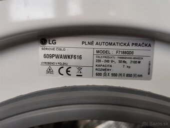 Pracka LG F7188QD0 7Kg - 8