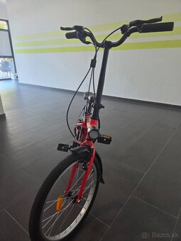 Predám skladací bicykel Btwin - 8