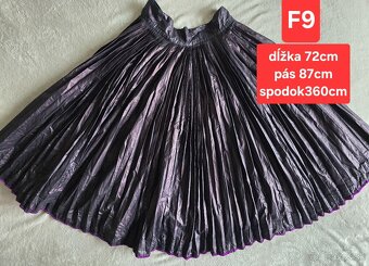 Stary kroj FARBIARSKE SUKNE indigo - 8