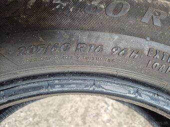 205/60 r16 zimné 4 ks MATADOR dezén 6,9- 6,5 mm - 8