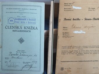 Drevená krabička Oetker s dokladmi. - 8