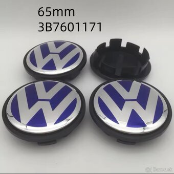 VW stredové krytky, pukličky, puklice - 8