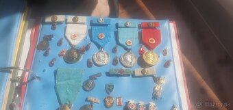 Zdravotnicke odznaky medaile.CSCK.SCK.JANSKY.KRV - 8