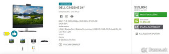 DELL C2422HE 24" konferencny monitor - 8