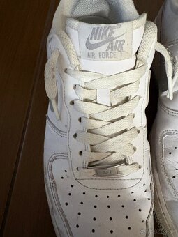 NIKE Airforce 1 - bielo/sivá - 8