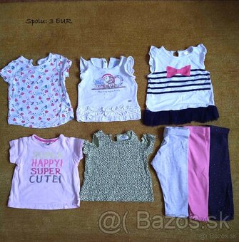Jarné/letné oblečenie pre dievčatko 74 - 8