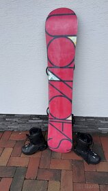 Snowboard Salomon 151cm + Topánky 43 Nidecker - 8
