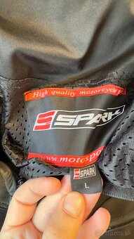 Kožená moto bunda a nohavice - 8
