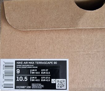 Nike Air Max Terrascape 90, veľkosť 42.5, biela/červená - 8