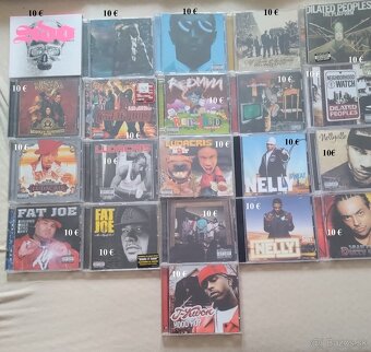 Rap CD Slovenské a zahraničné. - 8