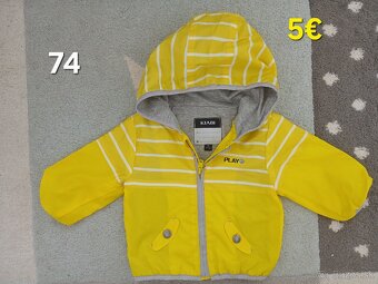Chlapcenska prechodna bunda a vesta 74 - 8