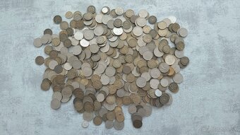 2kg československé mince, 445ks konvolut minci - 8