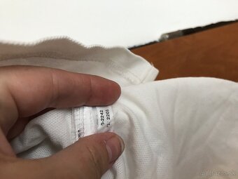 GANT originál white pánske polotricko XL - 8