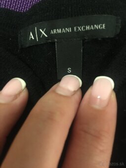 ARMANI EXCHANGE originál limitka damsky svetrik S - 8