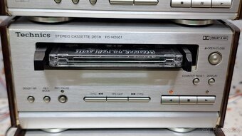vintage rare mini hi-fi systém Technics SC-HD501 - 8
