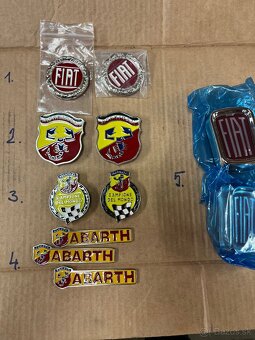 Emblemy Abarth, Fiat - 8