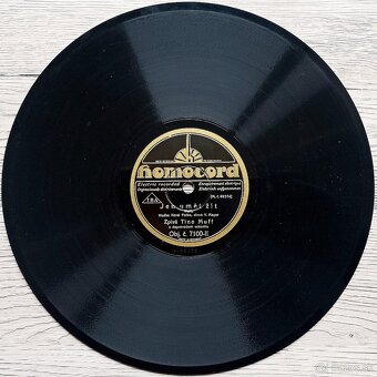 Sada 2 - 5 českých šelakových gramodesek 1930 - 1932 - 8