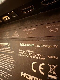 Smart 4K Tv Hisense 50” - 8