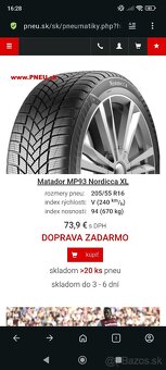 Škoda alu disky 16 - 8