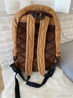 Handmade veľký kožený ruksak scandi - 8