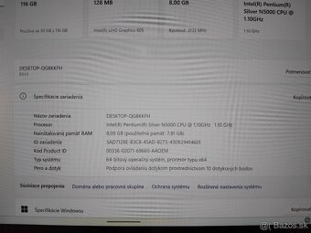 10" tablet Lenovo 81H3 dotykový Windows 11 Home TOP stav - 8