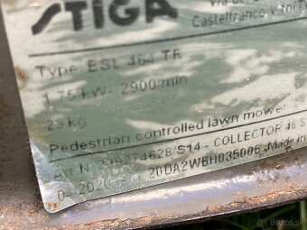 Predám kosačku s pojazdom STIGA - 8